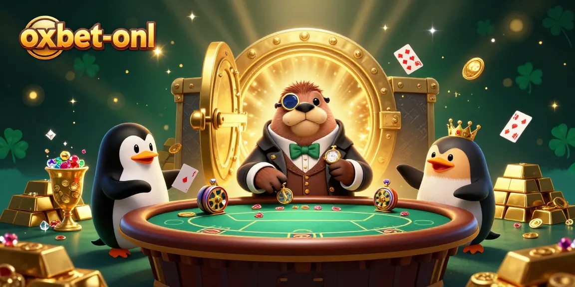 Engage in exciting poker strategies on oxbet-onl with a thrilling 3D underwater scene featuring vibrant characters.