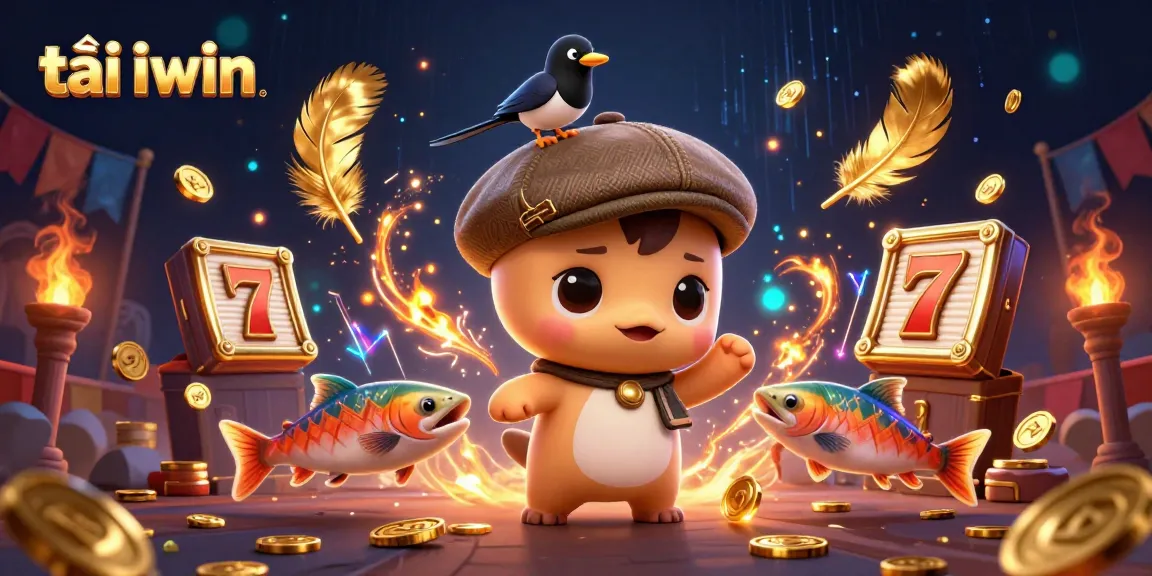 Engage with tải iwin's exciting gaming experience featuring vibrant characters and lively casino elements.